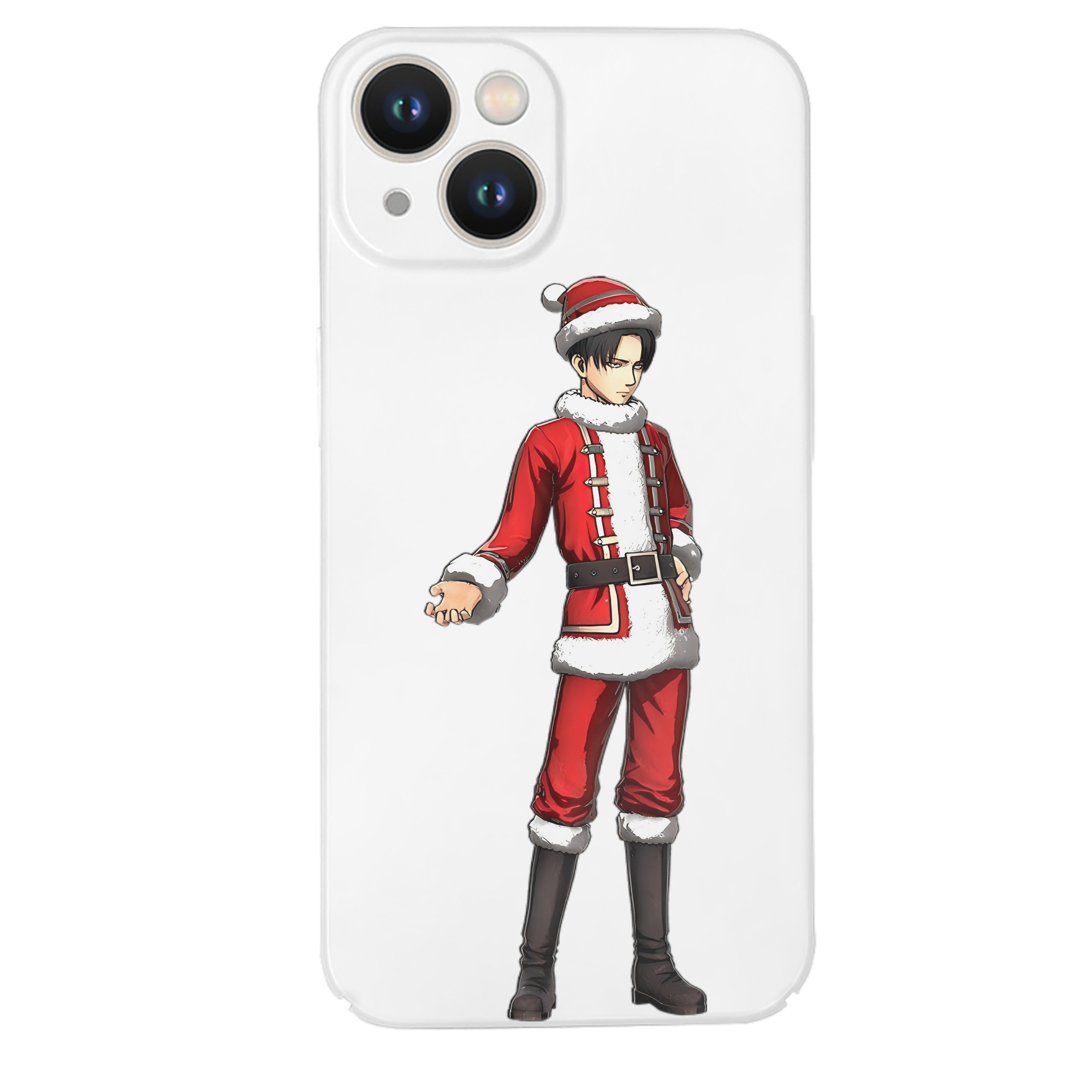（画像用） 進撃の巨人 リヴァイ·アッカーマン Attack on Titan Levi Ackerman 【iPhone 14シリーズ対応】ハードケース